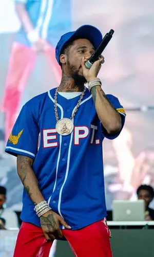 Key Glock wearing Gallery Dept. jersey