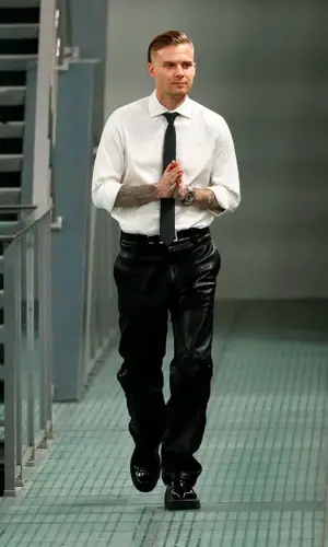 Matthew Williams wearing Alyx boots
