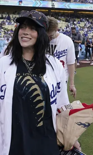 Billie Eilish wearing Homme + Femme jacket