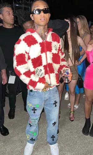 Swae Lee wearing Prada eyewear
