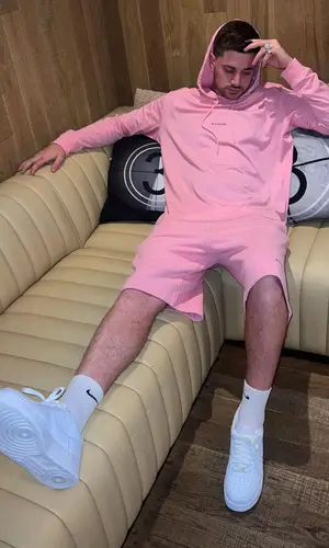 ItsWill wearing Givenchy shorts