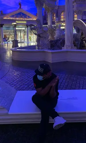 Pollari wearing Chrome Hearts cap