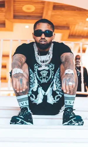 Bryant Mayers wearing Versace eyewear
