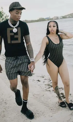 Yungeen Ace wearing Fendi cap
