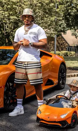 CJ’s Outfit in Nike Sneakers & Burberry Hat (2022)