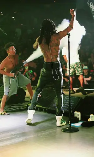 Wiz Khalifa wearing Calvin Klein underwear