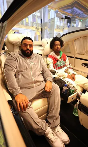 DJ Khaled wearing Cartier eyewear