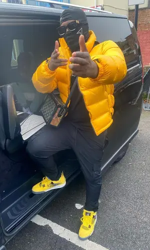 Swarmz wearing Nike jacket