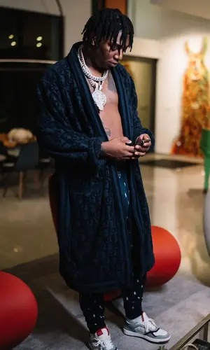 Fredo Bang wearing Dior other
