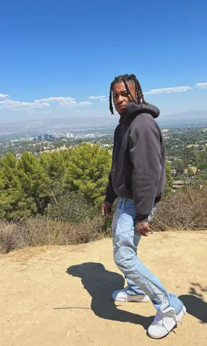 DDG wearing Yeezy hoody