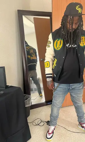 Babyface Ray wearing Balenciaga t-shirt