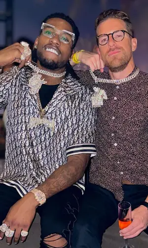 CJ So Cool wearing Dior shirt