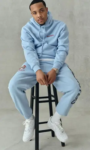 G Herbo wearing Wckdthghts sock