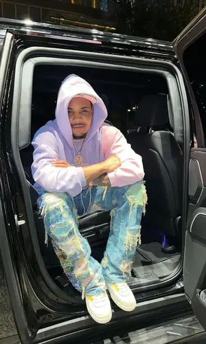 G Herbo wearing ERL hoody
