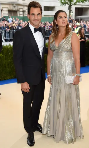 Roger Federer wearing Gucci pants
