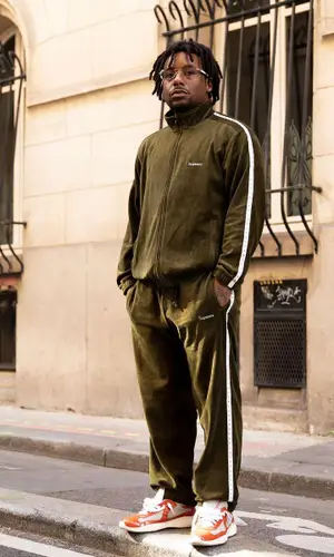 ASAP Ant wearing Supreme jacket