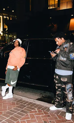 ASAP Ant wearing Barriers jacket