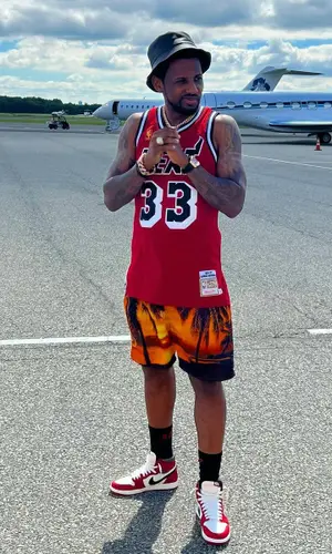 Fabolous wearing Loewe hat