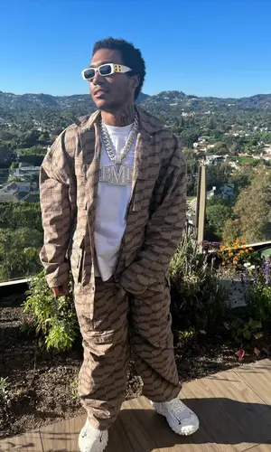 Lil Meech wearing Balenciaga jacket