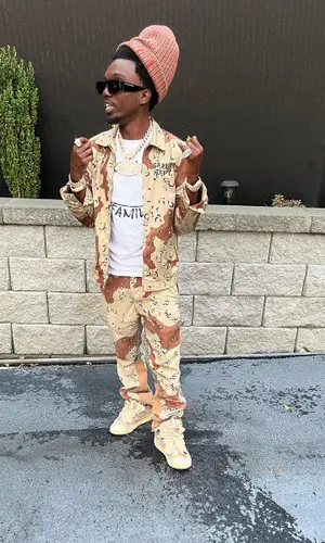 Bobby Fishscale wearing Balenciaga eyewear