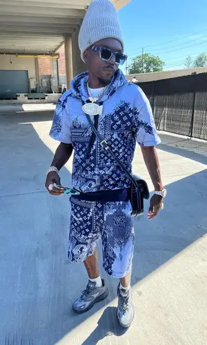 Bobby Fishscale wearing Louis Vuitton eyewear