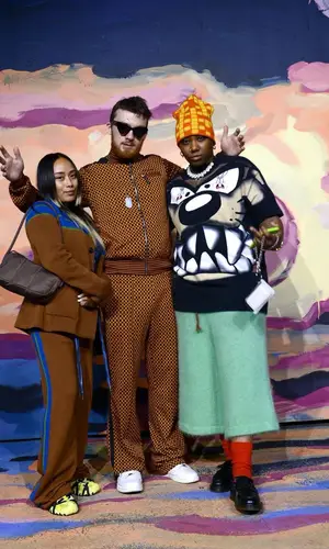 Angus Cloud wearing Amiri sneakers
