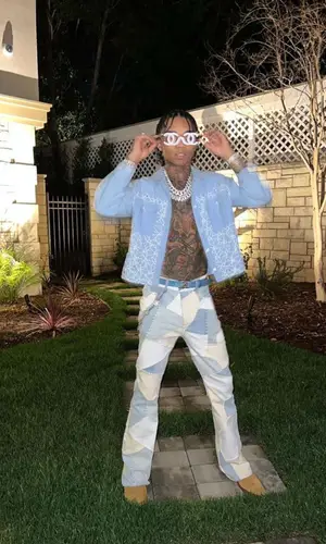 Swae Lee wearing StarChain World jewelry