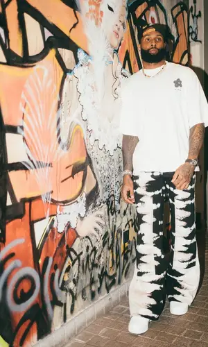 Odell Beckham Jr wearing Marni t-shirt