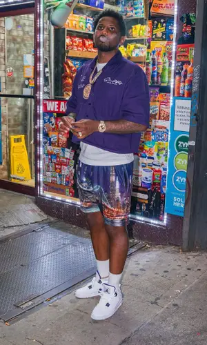 Fabolous wearing 6Fifty shirt