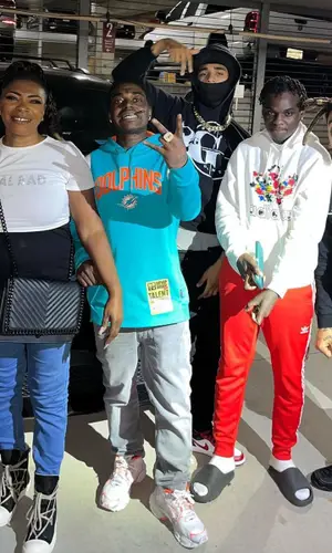 Kodak Black wearing Nike hoody