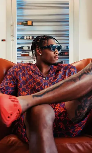 Isaiah Simmons wearing Louis Vuitton eyewear