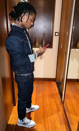 Swae Lee wearing Dior eyewear