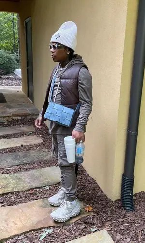 Rylo Rodriguez wearing Rick Owens hoody