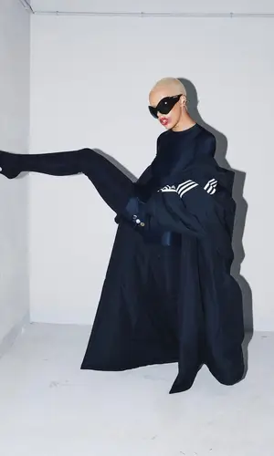 Doja Cat wearing Balenciaga boots