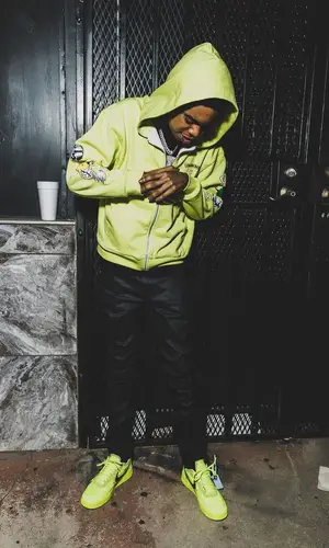 Lil Poppa wearing Chrome Hearts hoody