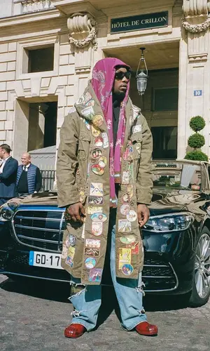 Offset wearing Marni sandal