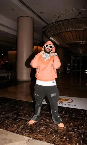 Icewear Vezzo wearing Fear of God hoody