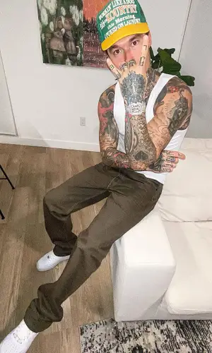 drippin so pretty wearing Cartier watch