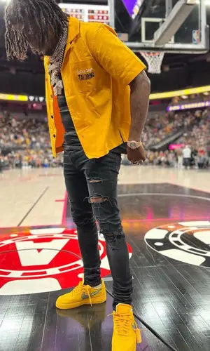 CJ So Cool wearing Gallery Dept. shirt
