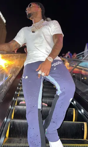 CJ So Cool wearing Gallery Dept. pants