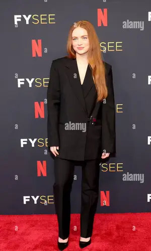 Sadie Sink wearing Givenchy pants