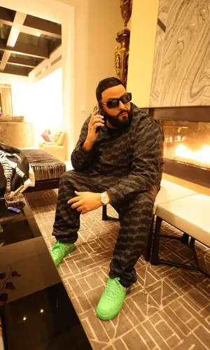 DJ Khaled wearing Prada eyewear