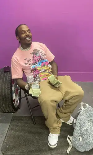 Sauce Walka wearing Jordan sneakers