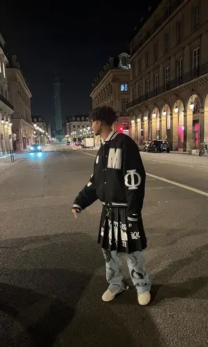 Jaden Smith wearing MSFTSrep other