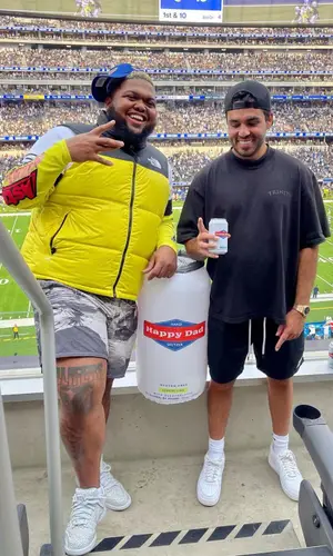 Druski wearing Travis Scott Merch jersey