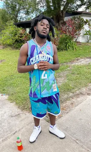 LPB Poody wearing Jordan sneakers