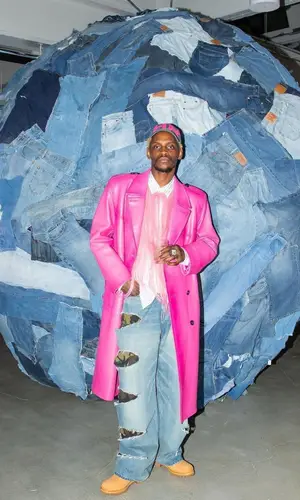 ASAP Nast wearing Balenciaga hat