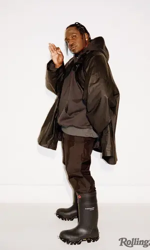 Pusha T wearing Yeezy pants