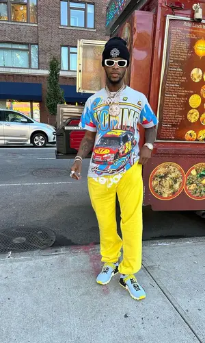 Toosii wearing Prada eyewear