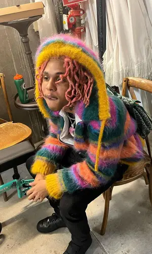 SoFaygo’s Outfit in Marni Sweater, Nike Sneakers & Goyard Backpack (2022)